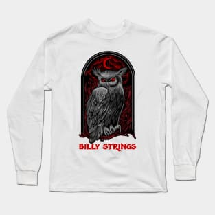 The Moon Owl Billy Strings Long Sleeve T-Shirt